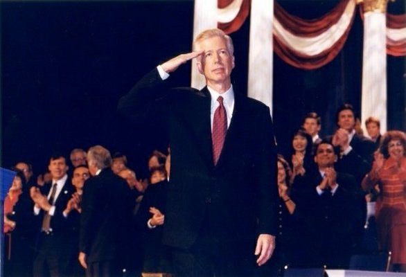 Governor Gray Davis at his Inauguration as California's 37th Governor.