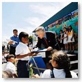 Governor Davis Attending a Southern California School Event to Highlight Improving Academic Scores. 