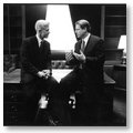 Governor Gray Davis meeting with Vice President Al Gore following his Inauguration as California's 37th Governor.