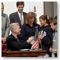 Governor Davis Signing a Landmark Education Bill.