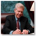 Governor Gray Davis Signing a Bill.